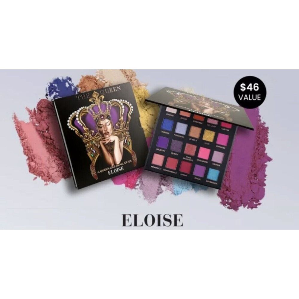 Eloise Beauty The Queen, A Queen Lies In All Of Us, 20 Pigment Palette‎ NIB